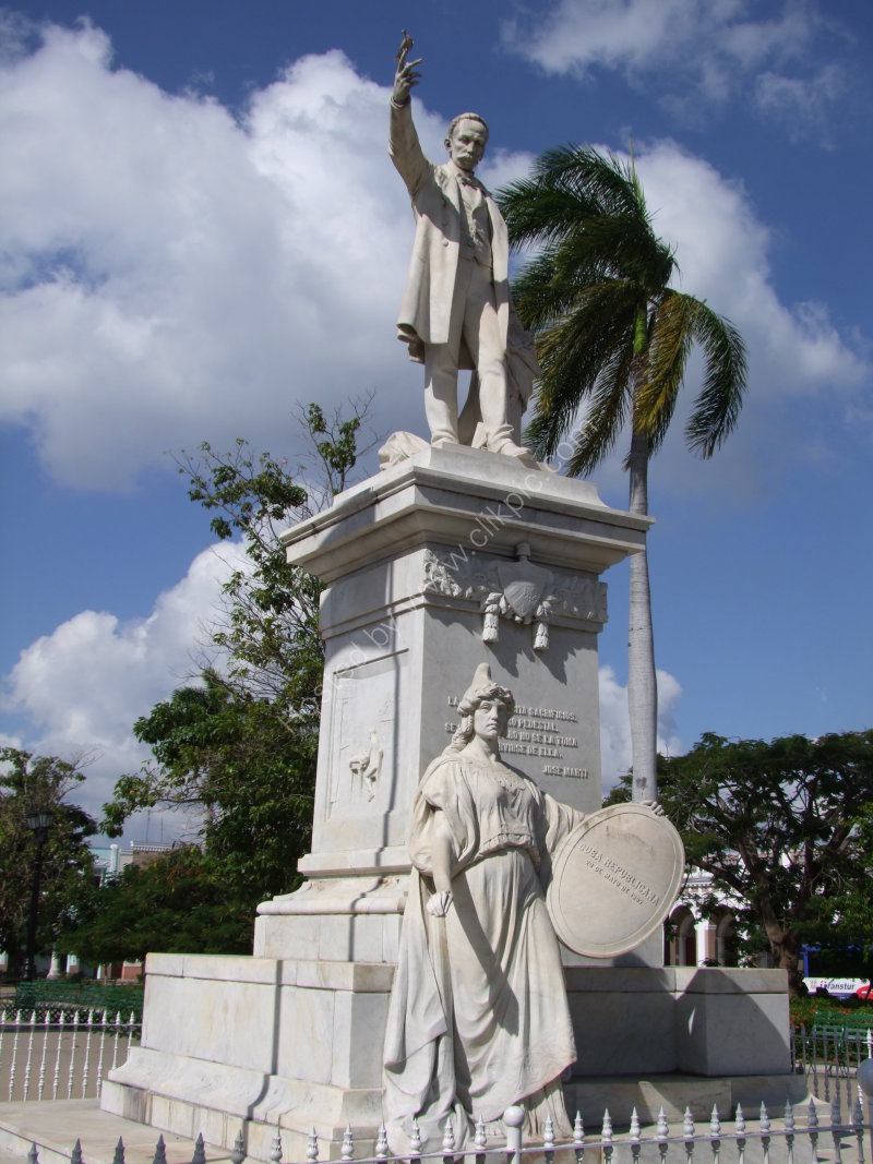 Statue of Jose Marti, Parque Jose Marti, Cienfuegos