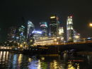 Skyscrapers at Night, Marina Bay
