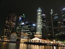 Skyscrapers & Fullerton Bay Hotel, Marina Bay