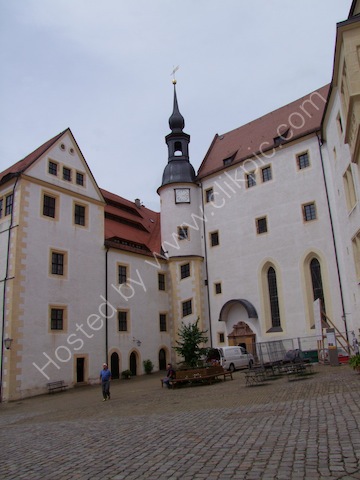 Colditz Castle, Inner Courtyard for Prisoners