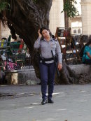 Cuban Police Woman