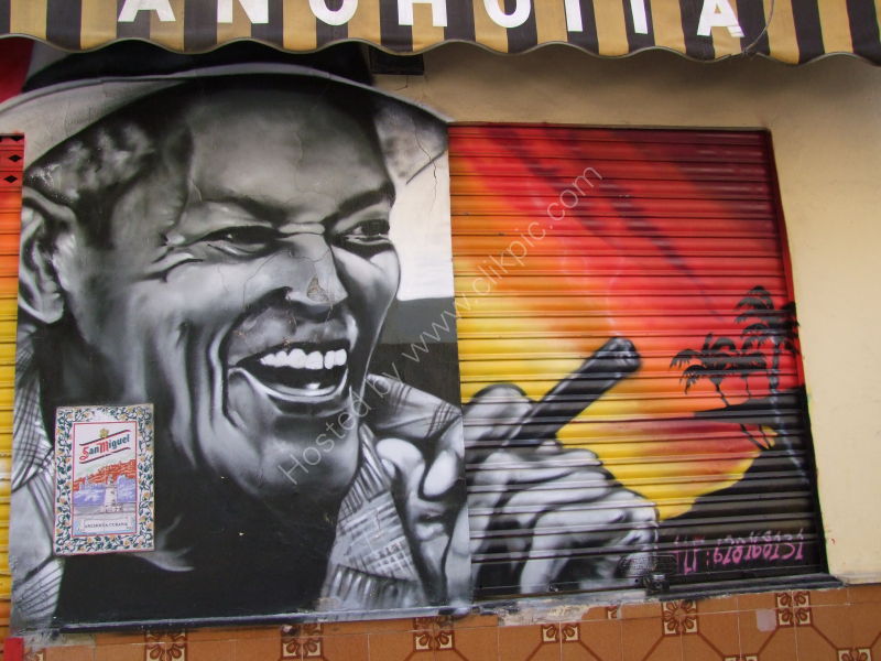 Cuban Club Signage, Malaga