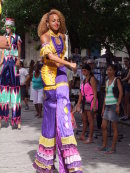 Cuban Street Performer