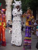 Cuban Street Performer