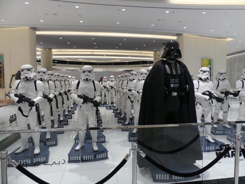 Star Wars Display, Dubai Mall 2019