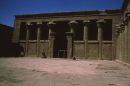 Entrance with Granite Hawks, Edfu