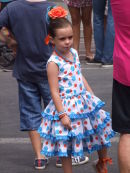 Girl in Costume, Malaga Festival