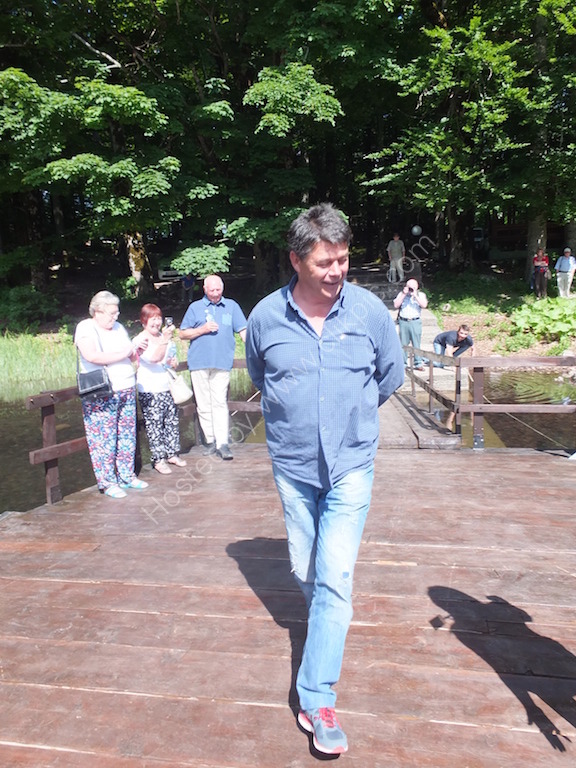Coach Driver Dancing, Biogradska Gora National Park