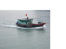Ferry Boat Underway, Halong Bay