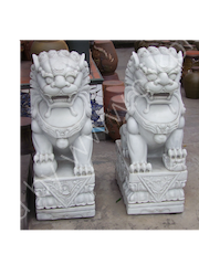 Stone Carvings in Arts Centre