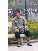 Old Vietnamese Man, Ho Hoan Kiem Lake Park, Hanoi