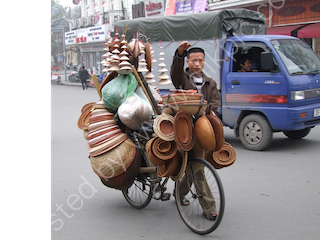 Basket Seller, Hanoi