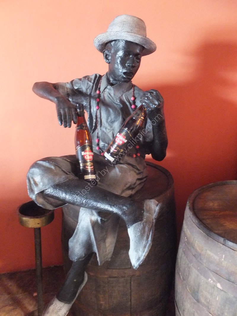 Bronze at Havana Club Museum, Havana