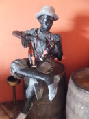 Bronze at Havana Club Museum, Havana