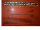 Defoliants Used by US between 1961 & 1971, Bao Tang Chung Tich Chien Tranh (War Remnants Museum), Ho Chi Minh City