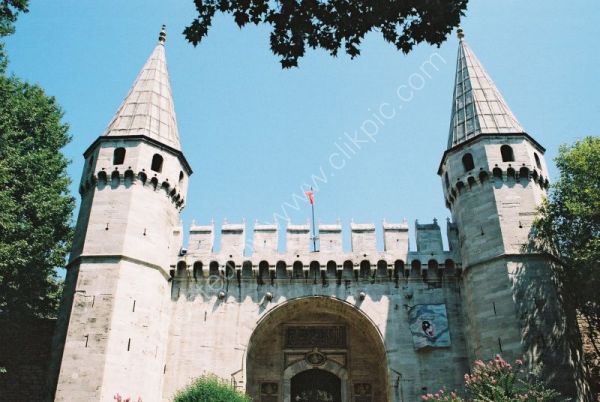 Main Entrance, Imperial Gate, Topkapi Palace, Istanbul