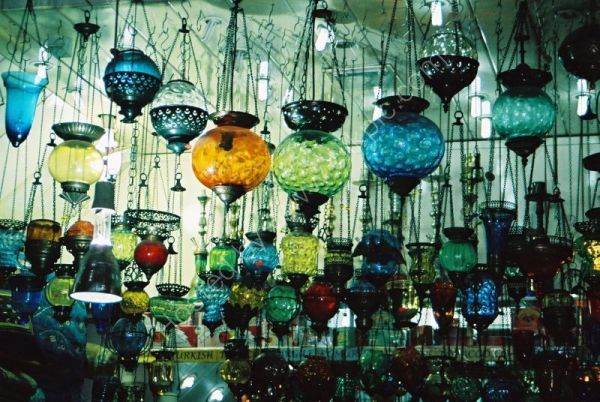 Lamp Shop, Covered Bazaar, Istanbul, Turkey