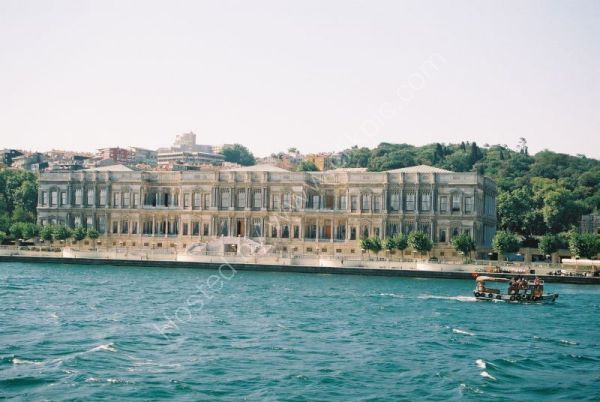 Dolmabahce Palace from the Bosphorous, Istanbul, Turkey
