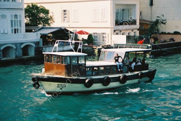 Local Ferry on the Bosphorus, outside Istanbul, Turkey