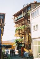 Typical Wooden Turkish Building on the Bosphorus, Turkey