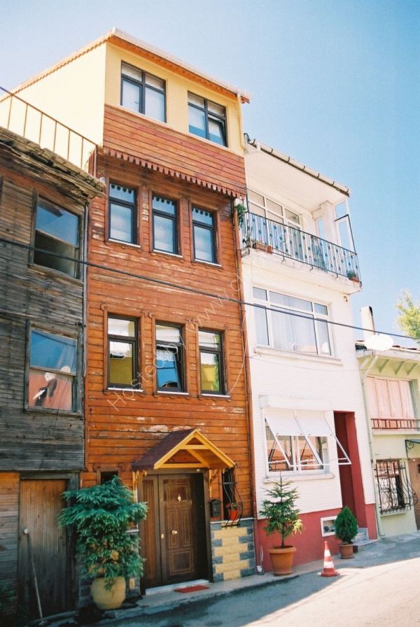 Typical Wooden Building on the Bosphorous, Turkey