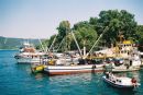 Fishing Boats on the Bosphorus, Turkey