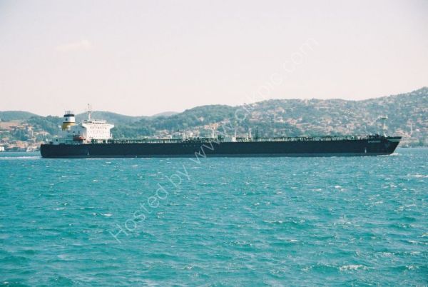 Oil Tanker on the Boshporous, outside Istanbul, Turkey