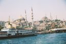 Istanbul, Old City, from the Bosphorous, Turkey