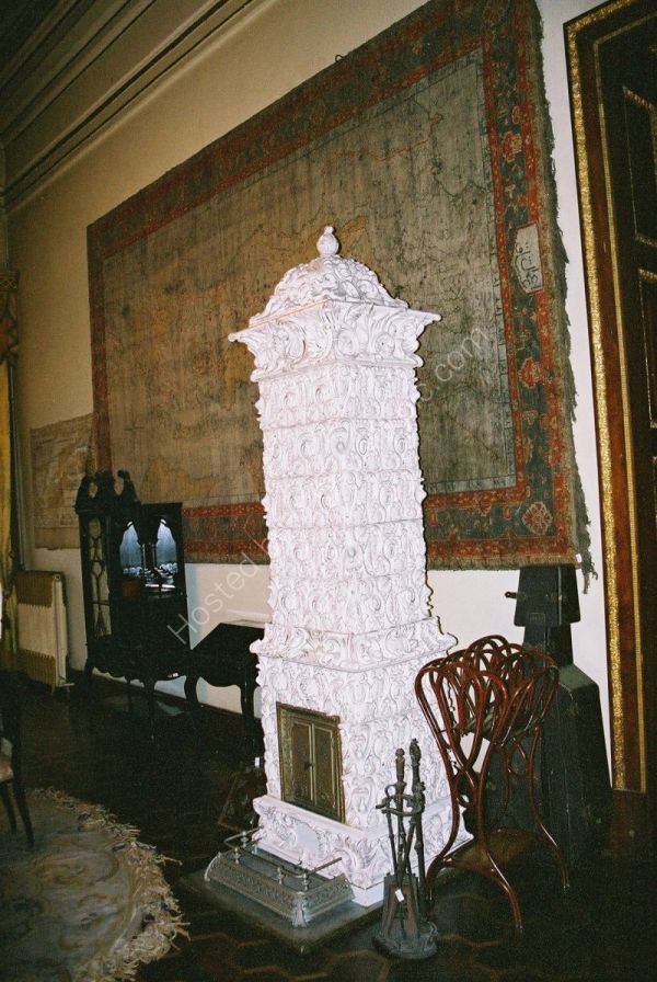 Fire Place, Dolmabahce, Istanbul, Turkey