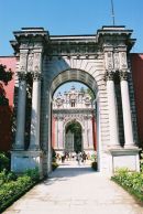 Archway at Dolmabahce Palace, Istanbul, Turkey