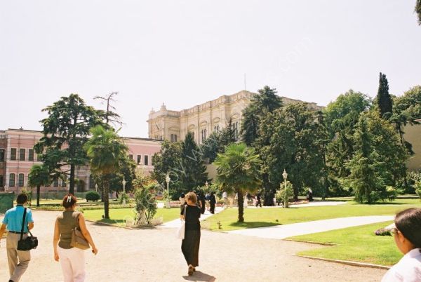 Grounds of Dolmabahce Palace, Istanbul, Turkey