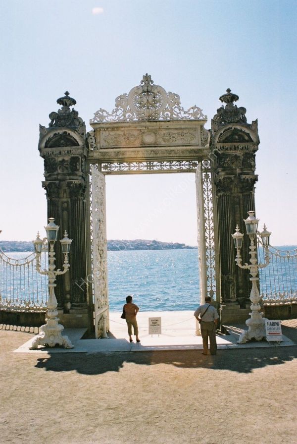 Archway to the Bosphorous, Dolmabahce Palace, Istanbul, Turkey