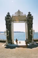 Archway to the Bosphorous, Dolmabahce Palace, Istanbul, Turkey