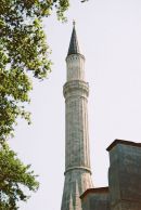 Minaret of Haghia Sophia Museum, Istanbul, Turkey