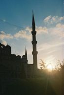 Blue Mosque at Dusk, Istanbul, Turkey