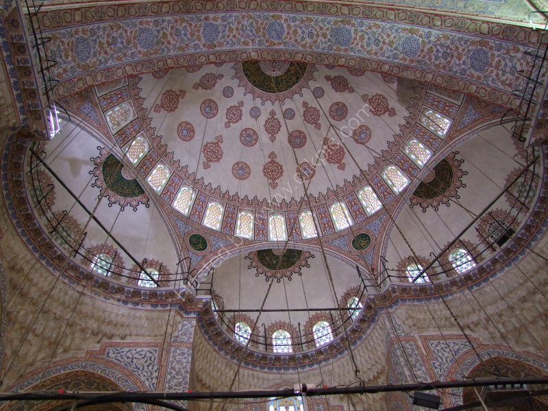 Inside the Blue Mosque, Istanbul