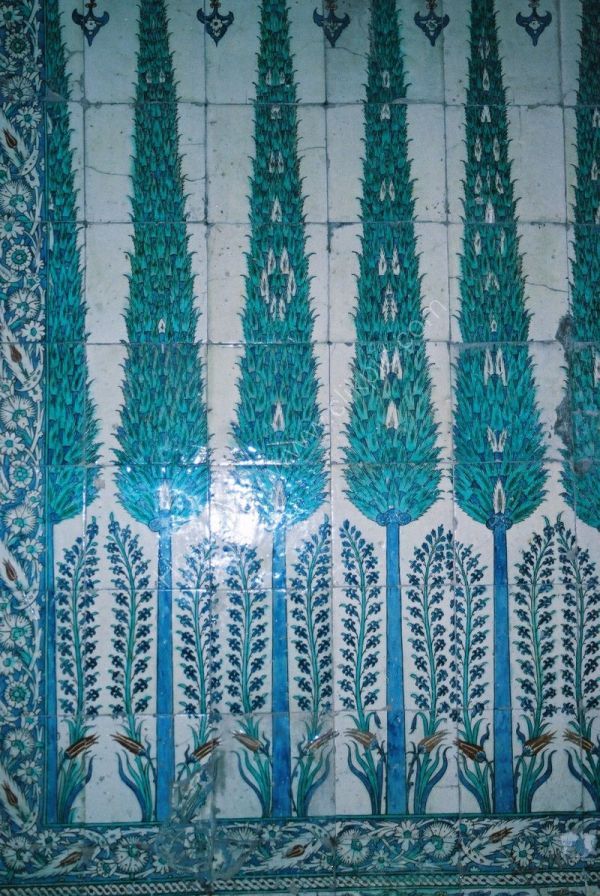 Tiles, Topkapi Palace, Istanbul, Turkey