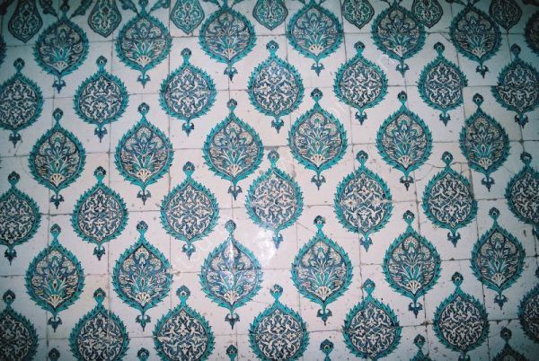 Tiles, Topkapi Palace, Istanbul, Turkey