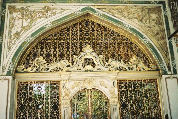 Detail of Gate of Felicity, Topkapi Palace, Istanbul