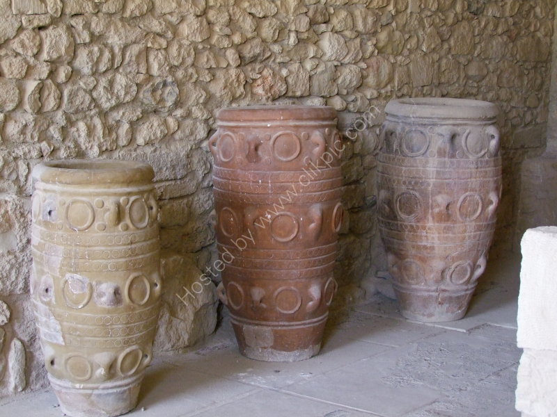 Ancient Glazed Storage Vessels, Knossos Palace