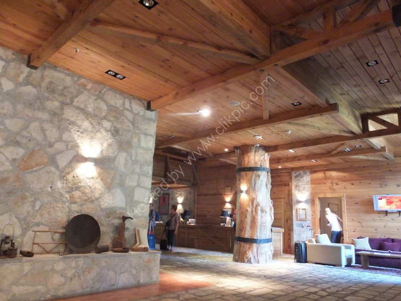 Reception of Bianca Resort & Spa Hotel, Kolasin