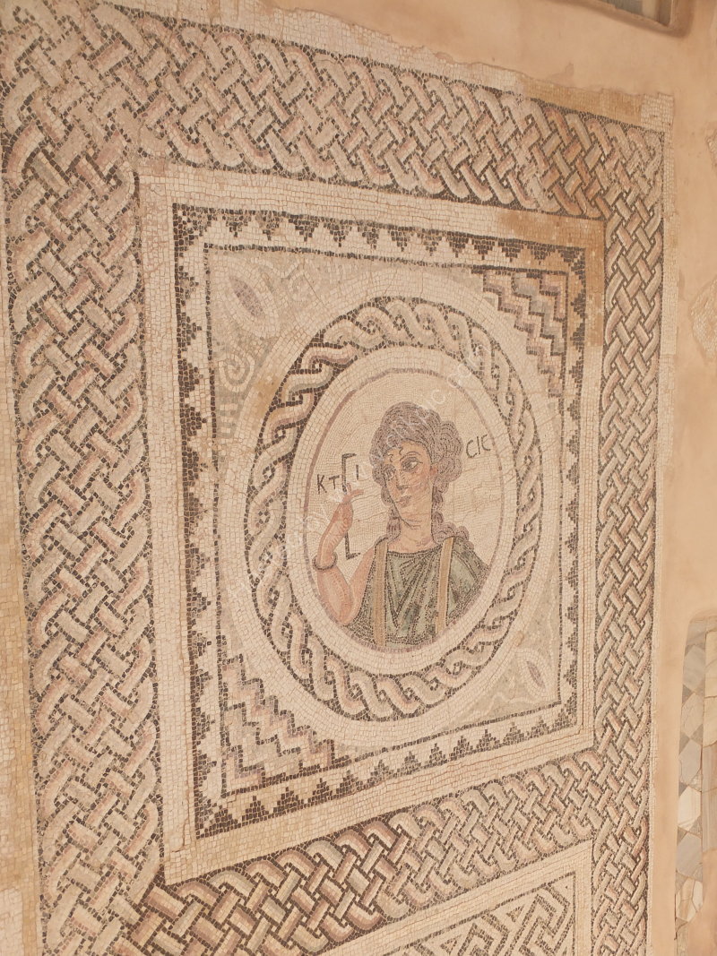 Roman Mosaic, House of Eustolios, Korion