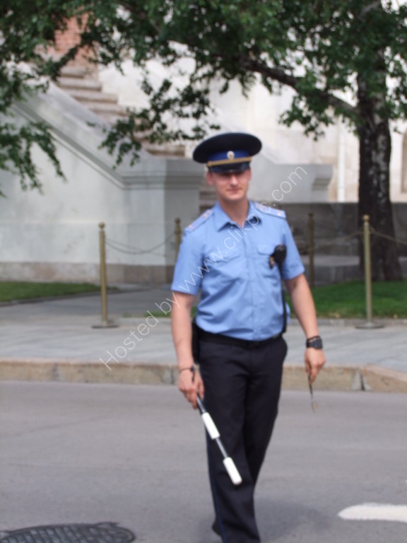 Russian Policeman, Kremlin