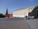 Borovitskaya Tower (left) & Armoury Chamber (right) within the Kremlin