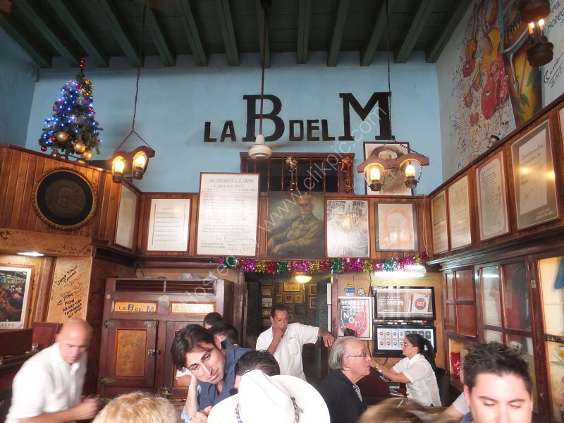 Small Bar of La Bodequita del Medio, Empedrado Street, Havana