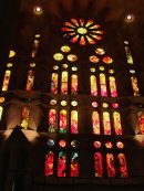 Stained Glass Window, La Sagrada Familia