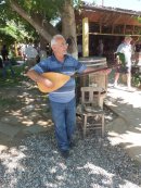 Musician with Parrot, Anatolia Restaurant, Aphrodisias