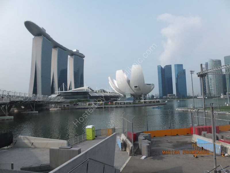 Marina Bay Sands Hotel & Art Science Museum, Marina Bay