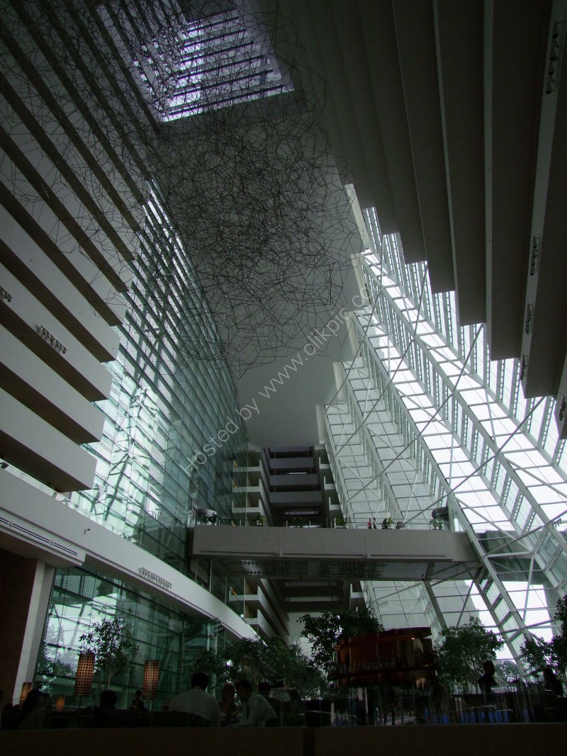 Marina Bay Sand Hotel Atrium, Marina Bay