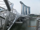 Walkway to Marina Bay Sands Hotel